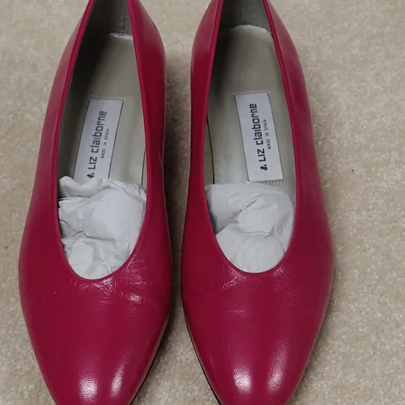 Liz Claiborne Women's Pink Leather Shoes - Picture 10 of 10